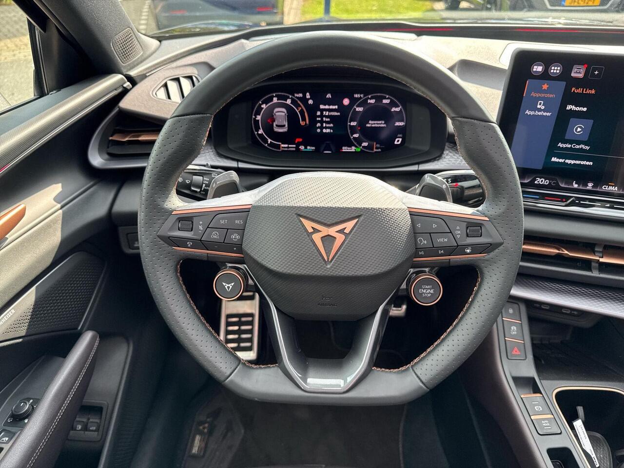 Cupra Terramar 1.5 TSI e-Hybrid VZ Performance | SOH 100% | 272Pk | Sennheiser Sound | HD Matrix Led | Camera Rondom | Head Up | Pano Dak | 20" LM |