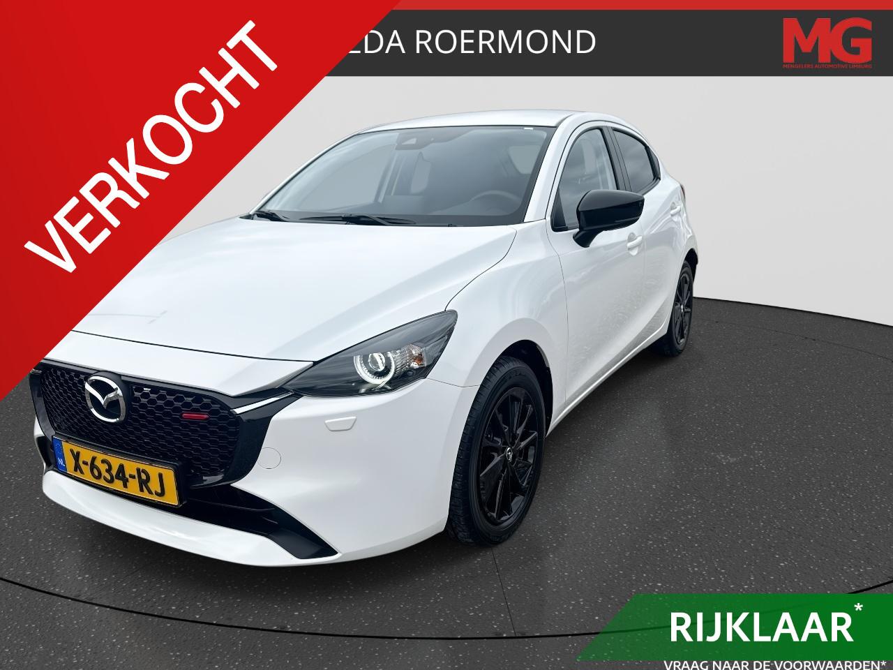 Mazda 2 1.5 e-SkyActiv-G 90 Homura | Rijklaar | Achteruitrijcamera | Navigatie | Stoelverwarming