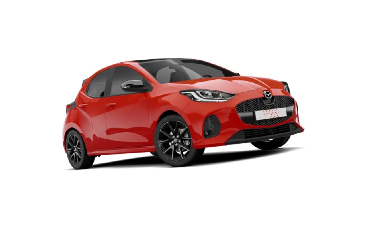 Mazda 2 Hybrid Homura | 6 speakers | 7-inch digitale meterset | Achteruitrijcamera