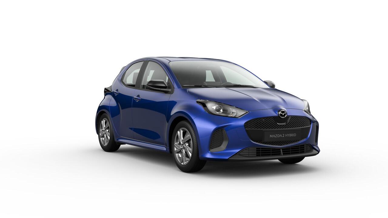 Mazda 2 Hybrid 1.5 Exclusive-line AUTOMAAT NAVI D.M.V APPLE CARPLAY / ANDROID | ACHTERUITRIJCAMERA | 16 INCH LMV 31.890,- -2500 inruilvoordeel 6 JAAR GARANTIE!