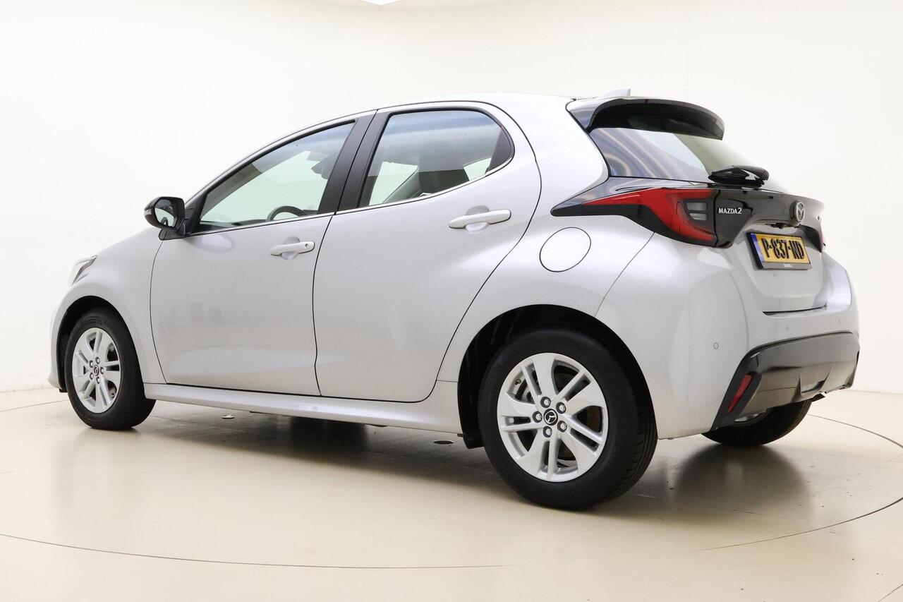 Mazda 2 Hybrid 1.5 Agile Automaat | vergelijkbaar aan Toyota Yaris | Climate control | Half lederen bekleding | Lichtmetalen velgen | Camera | Cruise control | Keyless start | Parkeersensoren