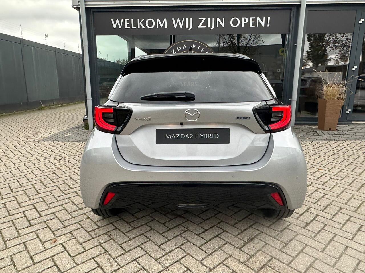 Mazda 2 Hybrid 1.5 Homura AUTOMAAT 116 PK APPLE CARPLAY& ANDROID | CLIMA | ACHTERUITRIJCAMERA * ¤ 3000,- EXTRA INRUIL DEAL* WINTERPAKKET | 17 INCH LMV