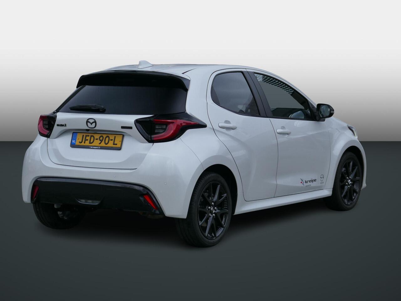 Mazda 2 Hybrid 1.5 Homura | Adapt. Cruise | Apple/Android | Camera | Stoel/-Stuurverw. | RIJKLAARPRIJS!