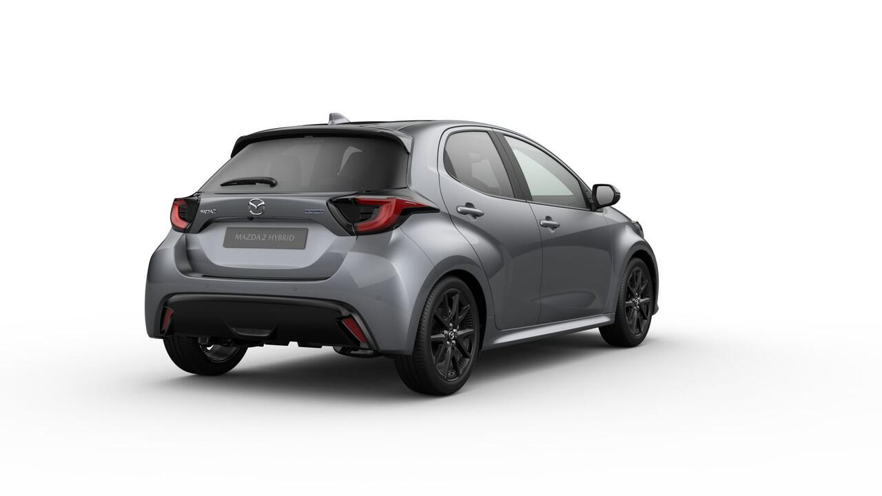 Mazda 2 Hybrid 1.5 Homura AUTOMAAT NAVI DMV APPLE CARPLAY / ANDROID | ACHTERUITRIJCAMERA | 17 INCH LMV | WINTERPAKKET 34.240,- -2500 inruilvoordeel AUTOMAAT NAVI D.M.V APPLE CARPLAY / ANDROID | ACHTERUITRIJCAMERA | 6 JAAR GARANTIE!