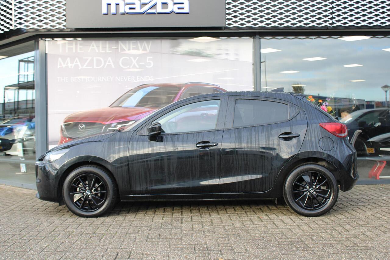 Mazda 2 1.5 SkyActiv-G 90 Homura , Automaat, Apple Carplay, Camera, PDC, Clima, Cruise, LMV 16 Inch, Stuur/Stoelverwarming