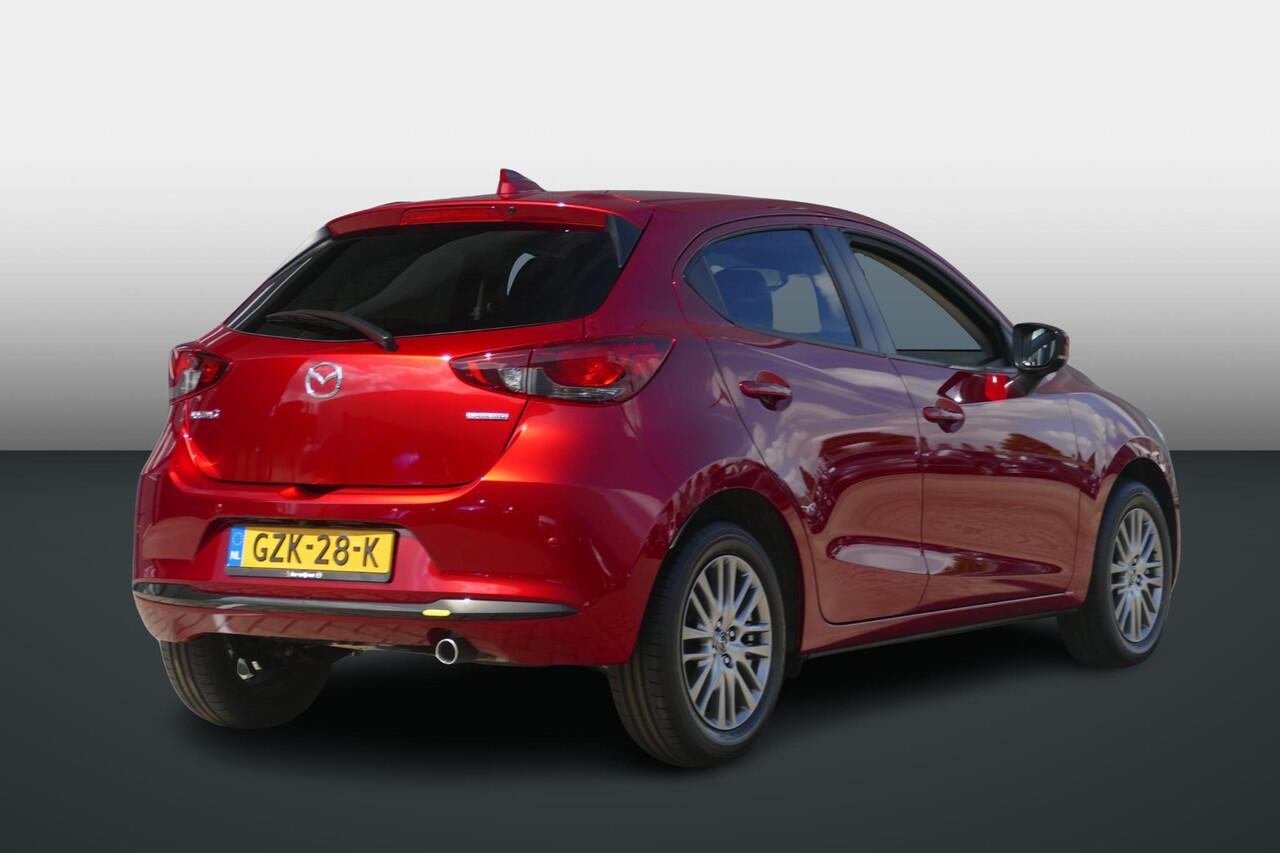 Mazda 2 1.5 e-SkyActiv-G 90 Exclusive-Line NAVI|| APPLE CARPLAY||360 CAMERA||Driver Assistance Pack|| RIJKLAARPRIJS!!!