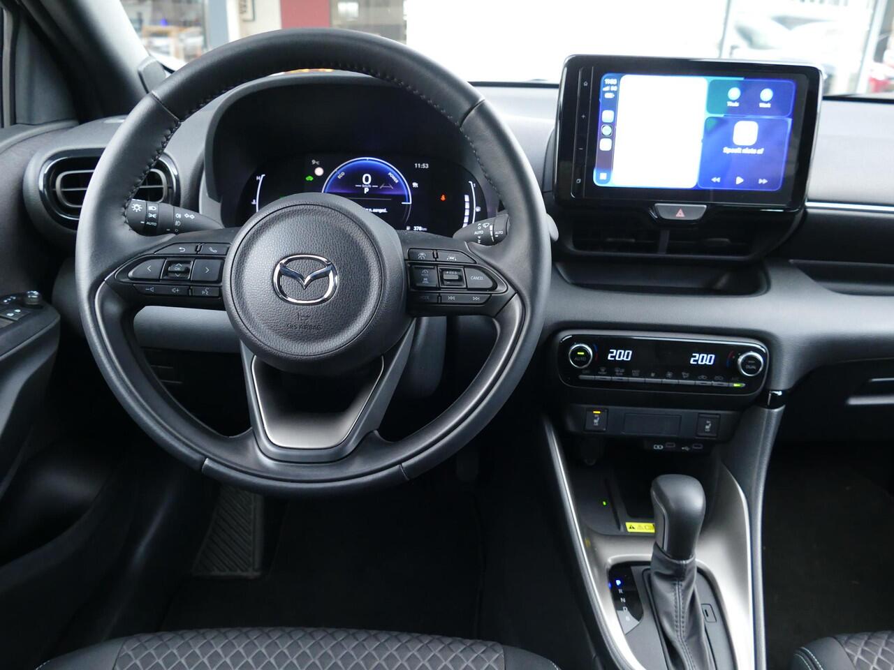 Mazda 2 Hybrid 1.5 Homura | Adapt. Cruise | Apple/Android | Camera | Stoel/-Stuurverw. | RIJKLAARPRIJS!