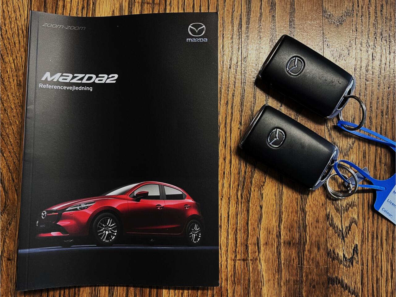 Mazda 2 1.5 SkyActiv-G 90 Homura - Stoel- stuurverwarming, Cruise, Achteruitrijcamera, Airco!