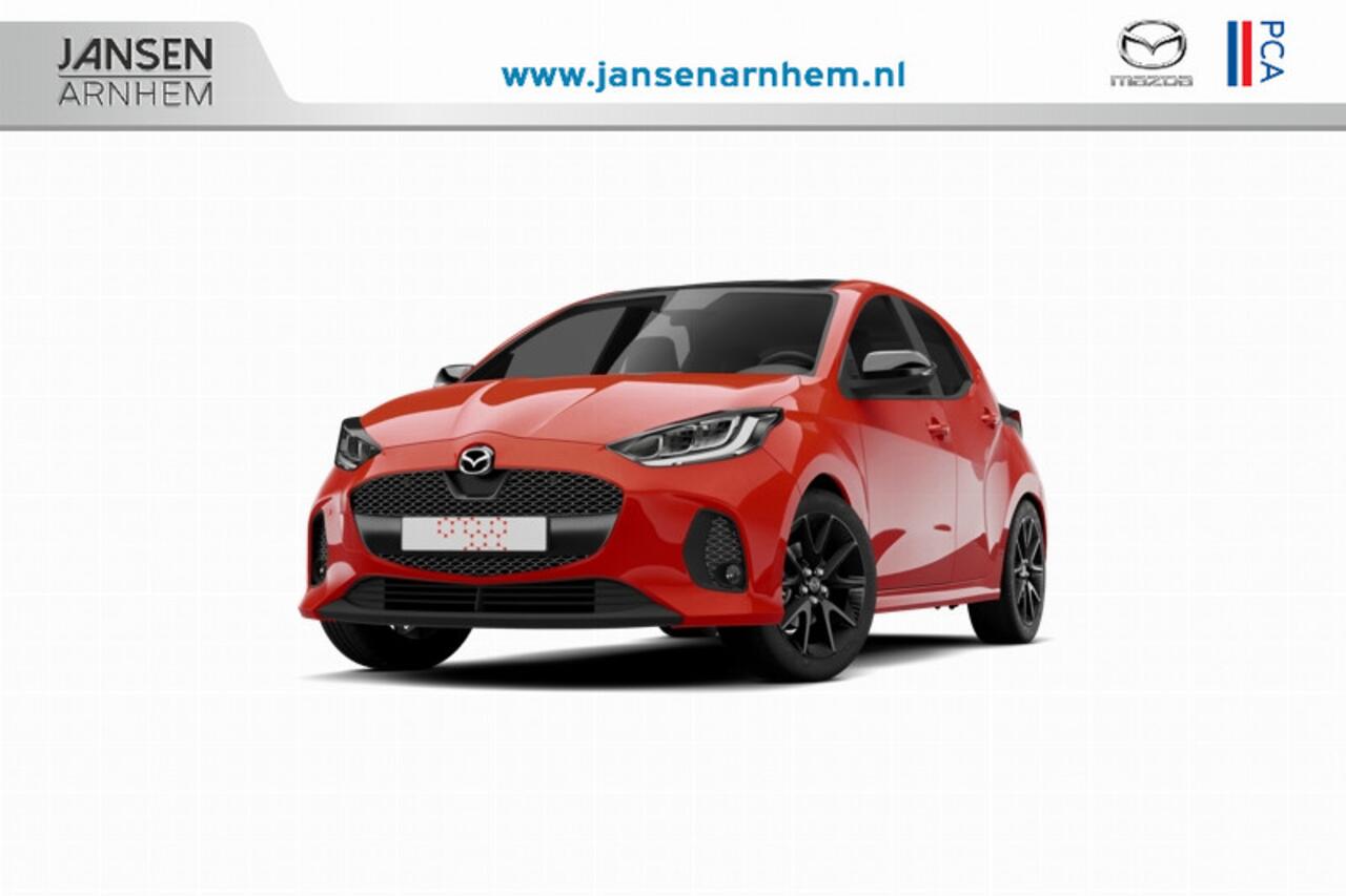 Mazda 2 Hybrid Homura | 6 speakers | 7-inch digitale meterset | Achteruitrijcamera