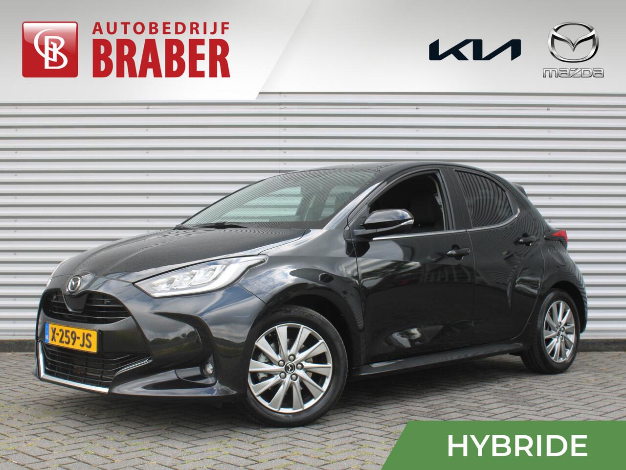 Mazda 2 Hybrid 1.5 Select | 16" LM | Stoel- & stuurverwarming | HUD | Camera | Dodehoek sensor | Clima | Apple Carplay/Android Auto |