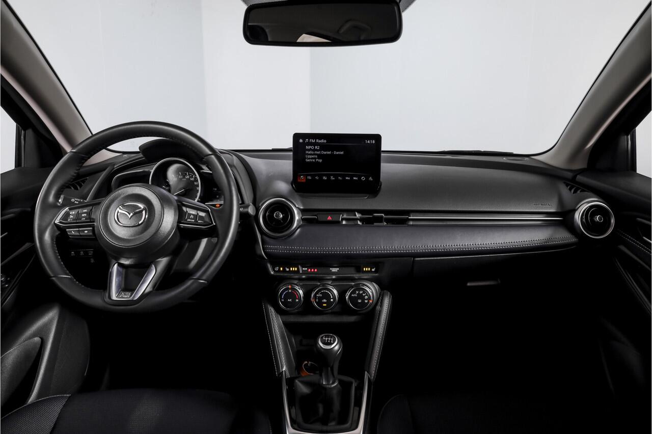Mazda 2 1.5 Skyactiv-G 90 PK Luxury Orig. NL | Cruise | Stoel-+Stuurverw. | PDC | App. Connect | ECC | LM 16" |