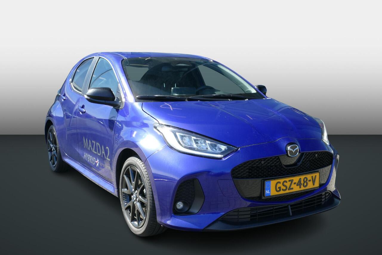 Mazda 2 Hybrid 1.5 Homura | Adapt Cruise | Apple/Android | Camera | Stoel/-stuurverw | RIJKLAARPRIJS!!