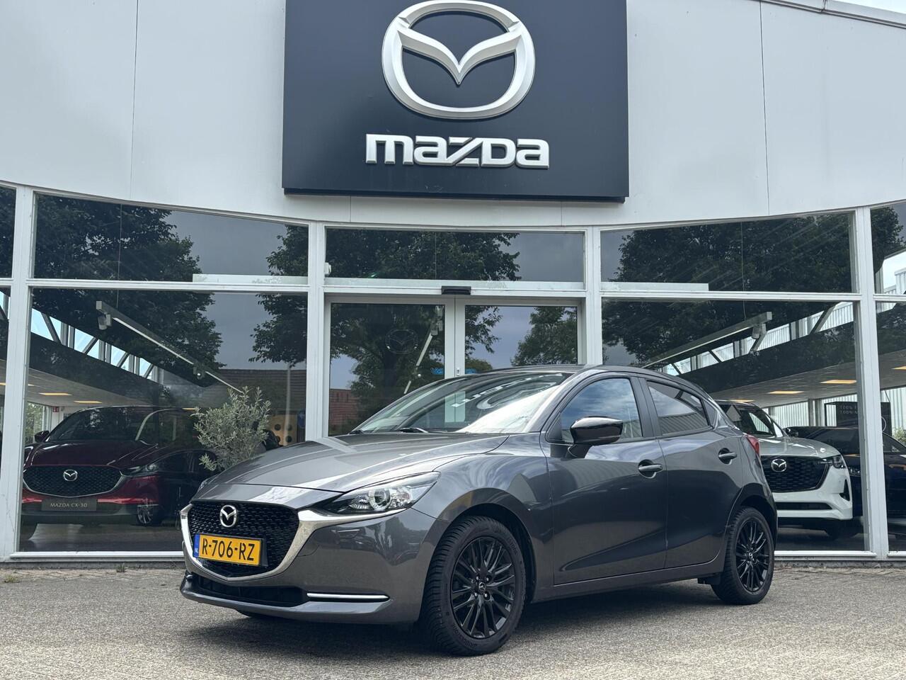 Mazda 2 1.5 Skyactiv-G Sportive 1e Eig., Dealer Ondh., Airco, Cruise Controle, Navigatie, Apple Carplay/ Android Auto, A.Rij-Camera, Lichtmetaal met All-Seasons banden.