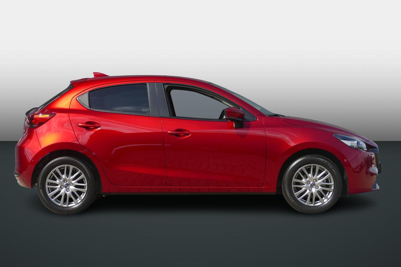 Mazda 2 1.5 e-SkyActiv-G 90 Exclusive-Line NAVI|| APPLE CARPLAY||360 CAMERA||Driver Assistance Pack|| RIJKLAARPRIJS!!!