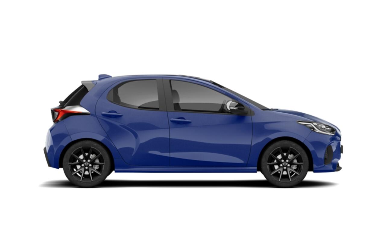 Mazda 2 Hybrid Homura | 6 speakers | 7-inch digitale meterset | Achteruitrijcamera