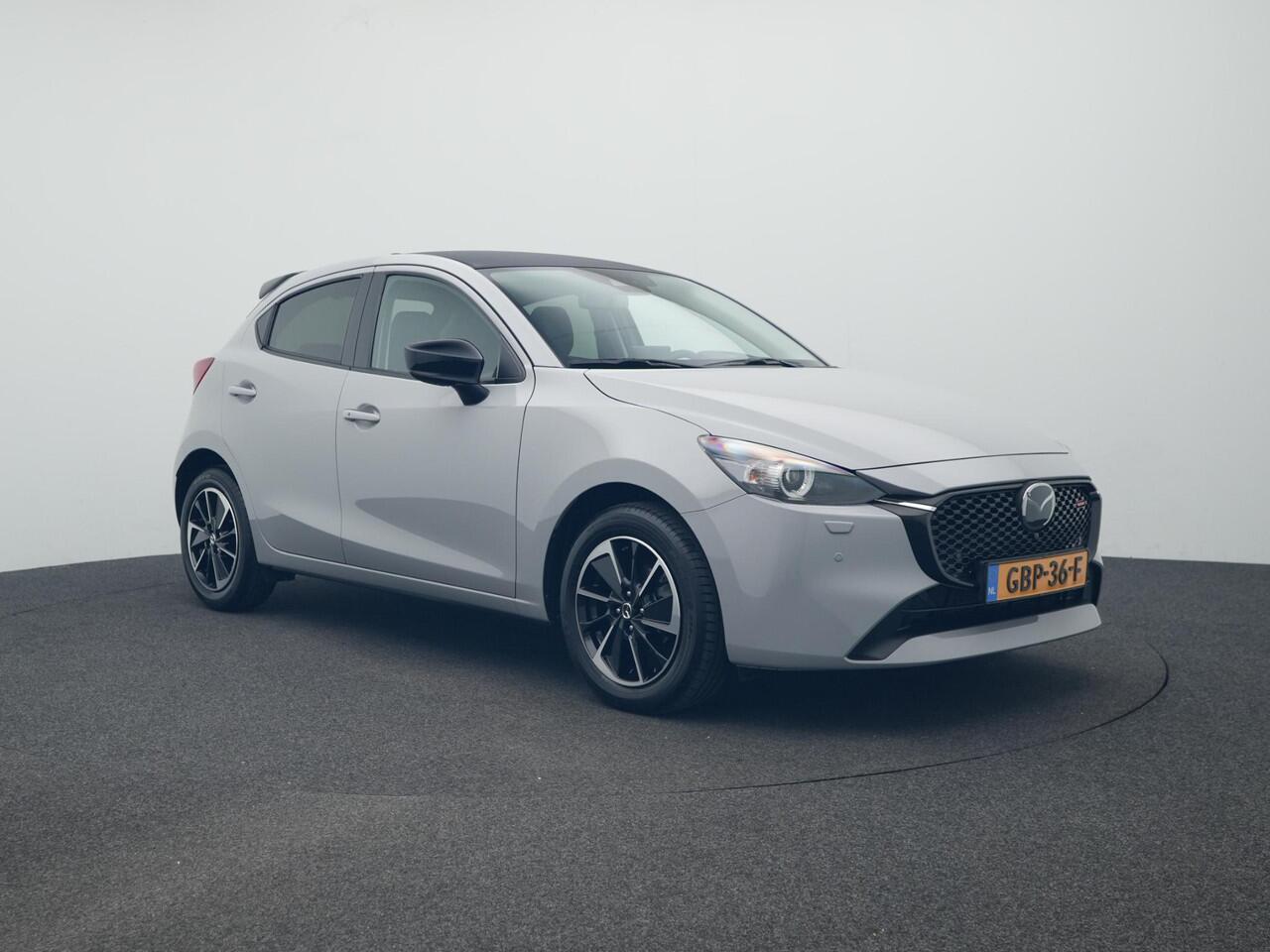 Mazda 2 1.5 e-SkyActiv-G Homura Aka met Driver Assistance pakket en dakspoiler : dealer onderhouden