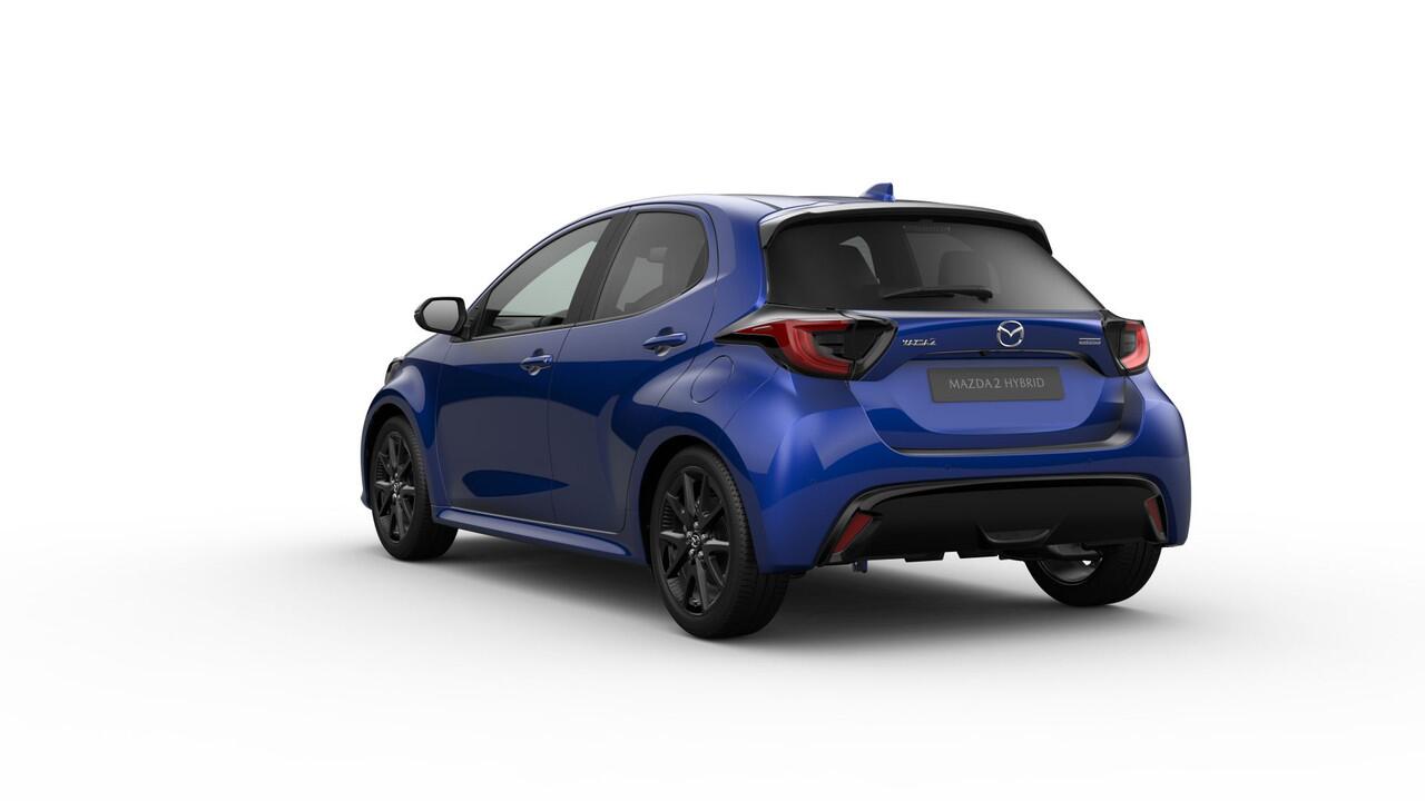 Mazda 2 Hybrid 1.5 Homura AUTOMAAT NAVI DMV APPLE CARPLAY / ANDROID | ACHTERUITRIJCAMERA | 17 INCH LMV | WINTERPAKKET 34.240,- -2500 inruilvoordeel 6 JAAR GARANTIE!