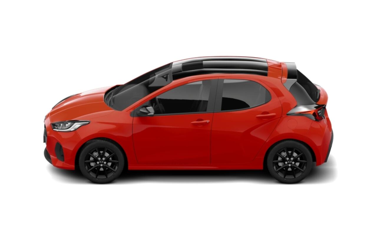 Mazda 2 Hybrid Homura | 6 speakers | 7-inch digitale meterset | Achteruitrijcamera