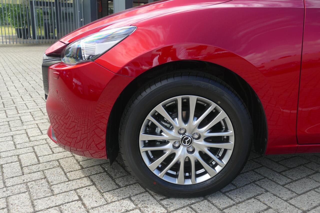 Mazda 2 1.5 e-SkyActiv-G 90 Exclusive-Line NAVI|| APPLE CARPLAY||360 CAMERA||Driver Assistance Pack|| RIJKLAARPRIJS!!!