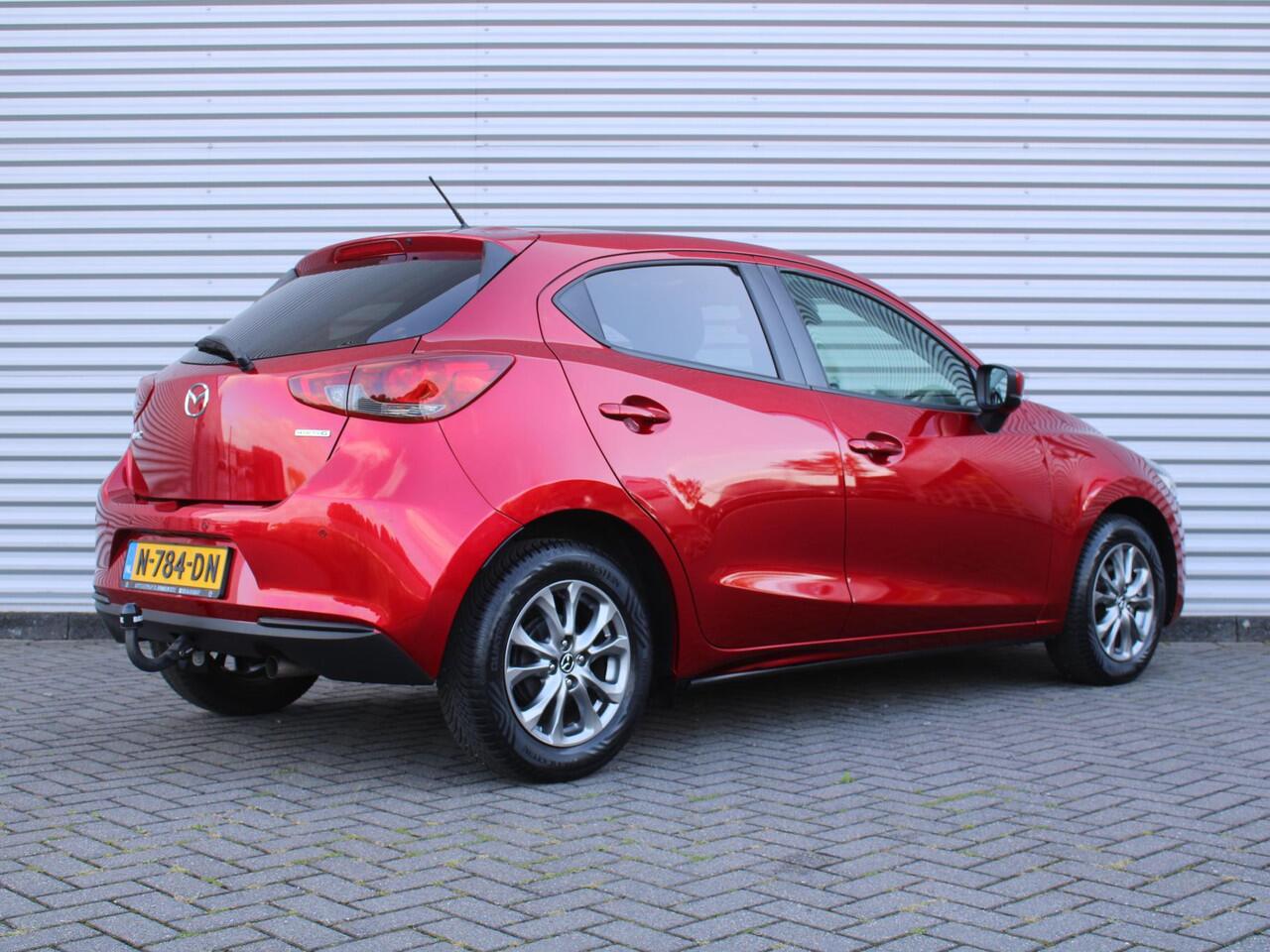 Mazda 2 1.5 Skyactiv-G Comfort | Trekhaak | Automaat | CarPlay | 15" LM | Cruise | PDC | Airco | LED |