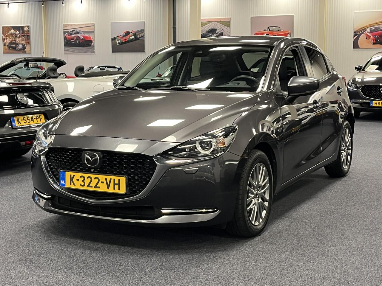 Mazda 2 1.5i SkyActiv-G Signature 90PK Leder Navi DAB+ Apple CarPlay 360 Camera Head Up Display PDC