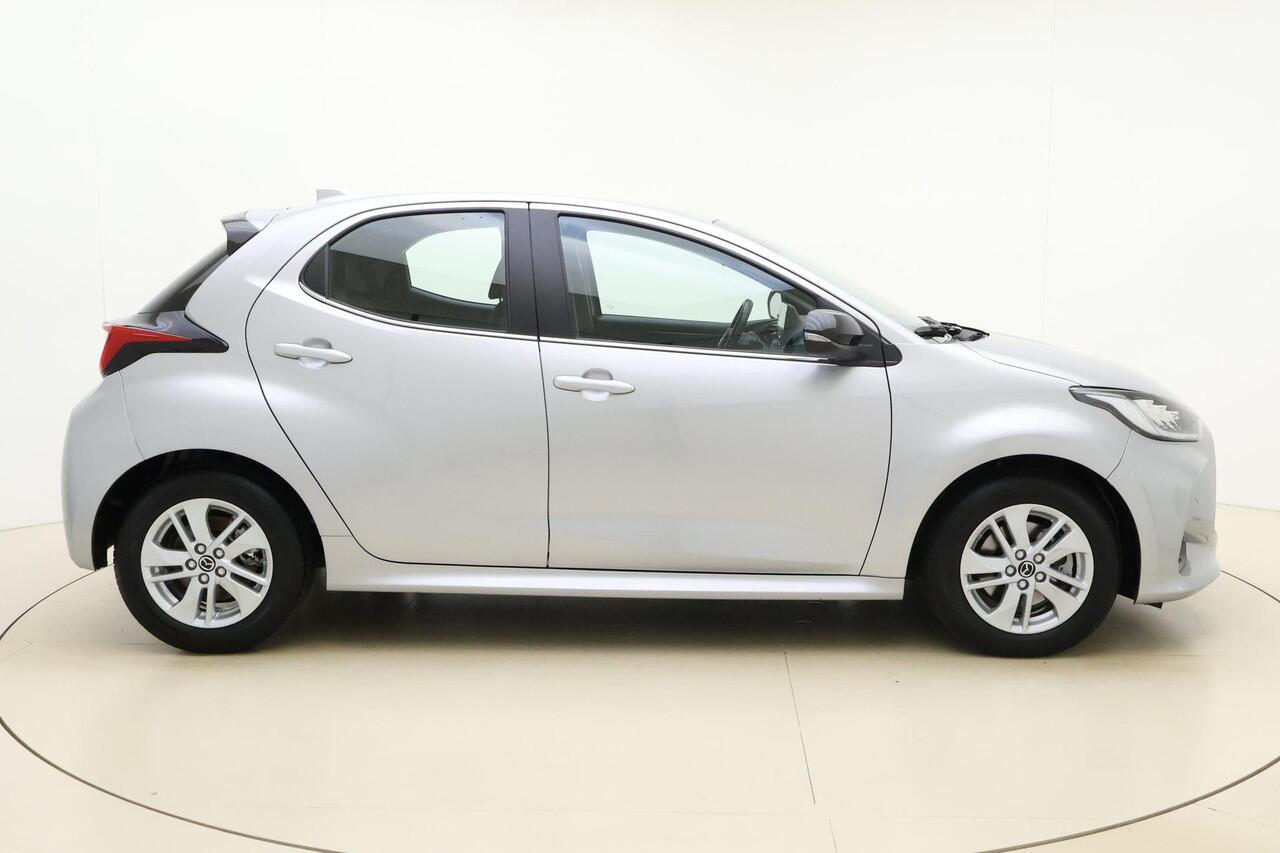 Mazda 2 Hybrid 1.5 Agile Automaat | vergelijkbaar aan Toyota Yaris | Climate control | Half lederen bekleding | Lichtmetalen velgen | Camera | Cruise control | Keyless start | Parkeersensoren