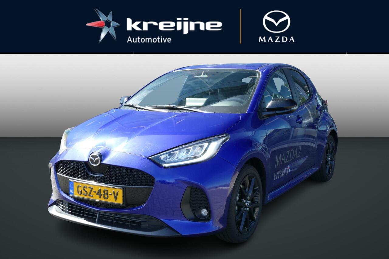Mazda 2 Hybrid 1.5 Homura | Adapt Cruise | Apple/Android | Camera | Stoel/-stuurverw | RIJKLAARPRIJS!!