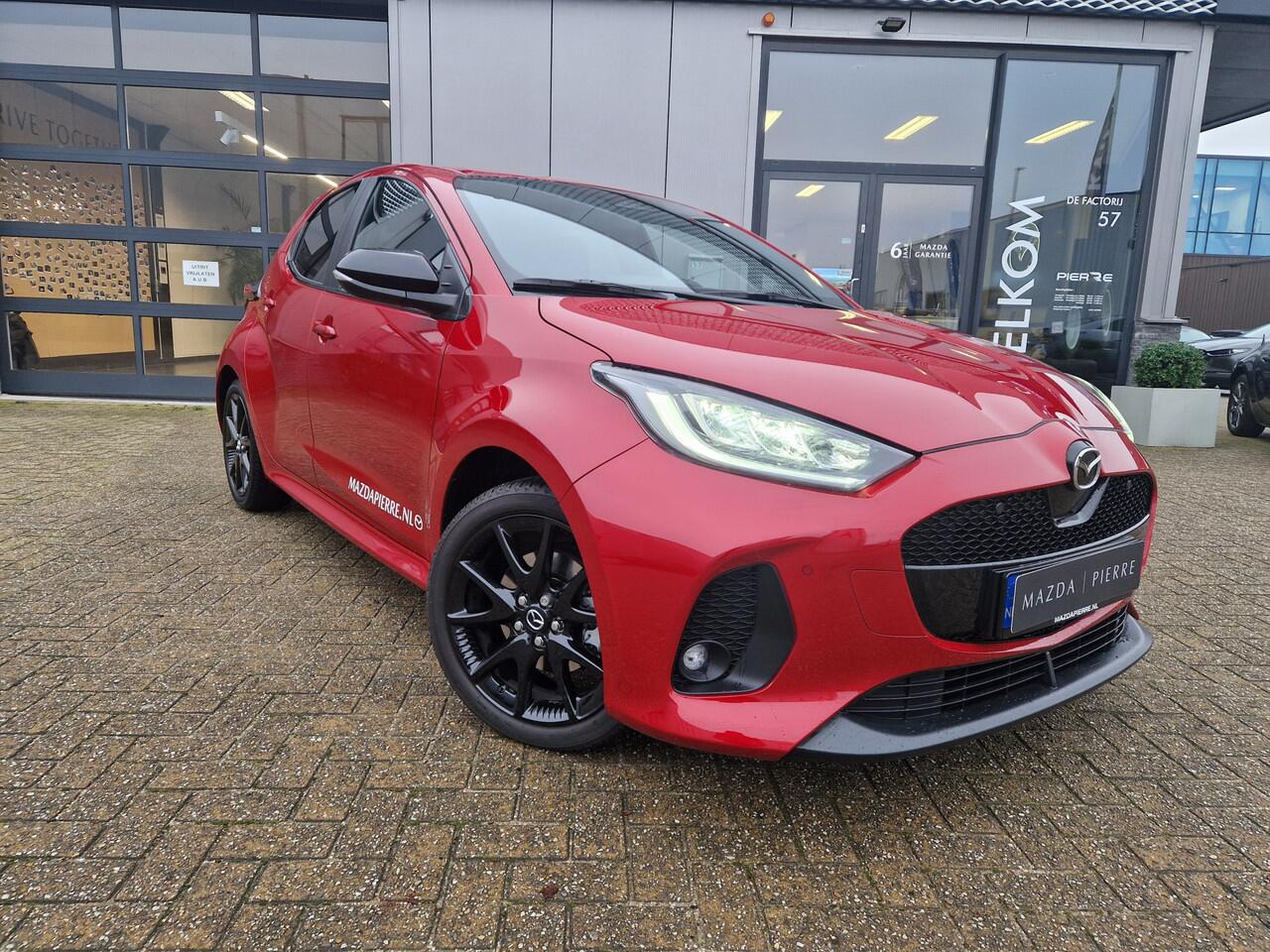 Mazda 2 Hybrid 1.5 Homura | CARPLAY | 17- INCH LMV BLACK | STOELVERWARMING | STUURVERWARMING | SPORTSTOELEN |