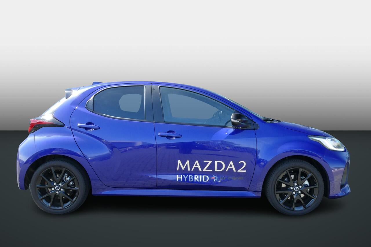 Mazda 2 Hybrid 1.5 Homura | Adapt Cruise | Apple/Android | Camera | Stoel/-stuurverw | RIJKLAARPRIJS!!