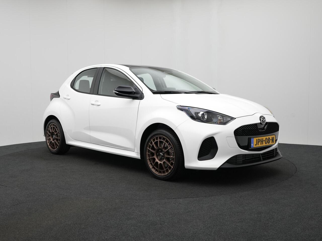 Mazda 2 Hybrid 1.5 Prime-Line automaat met 17 inch lichtmetalen velgen | demo voordeel