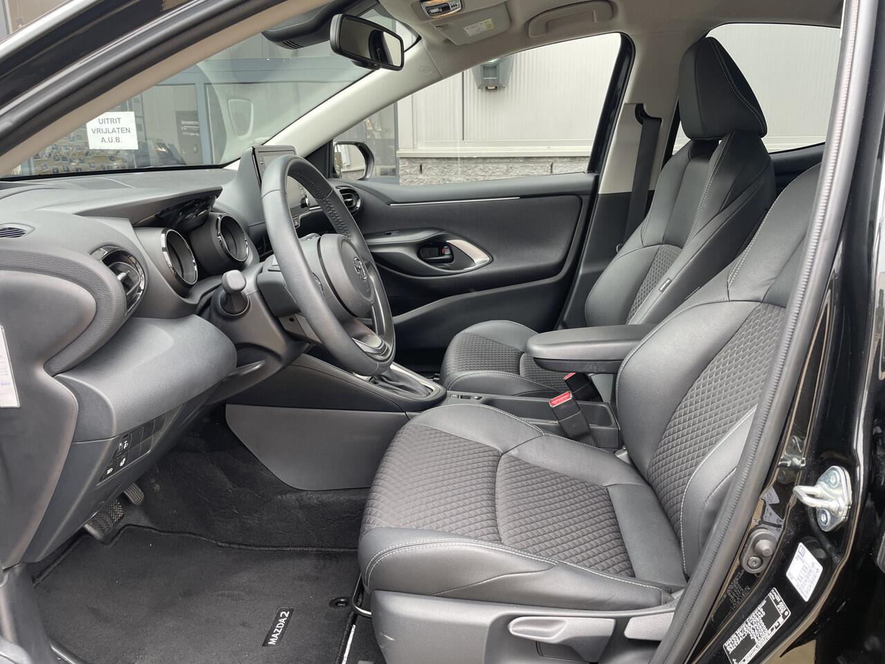 Mazda 2 Hybrid 1.5 Select 93 PK AUTOMAAT NAVI VIA APPLE CARPLAY / ANROID | ACHTERUITRIJCAMERA | E.C.C CRUISE CONTROL | PARKEERSENSOREN V+A | WINTERPAKKET