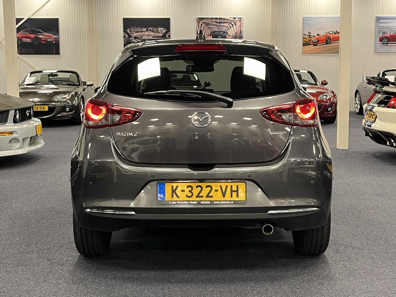 Mazda 2 1.5i SkyActiv-G Signature 90PK Leder Navi DAB+ Apple CarPlay 360 Camera Head Up Display PDC