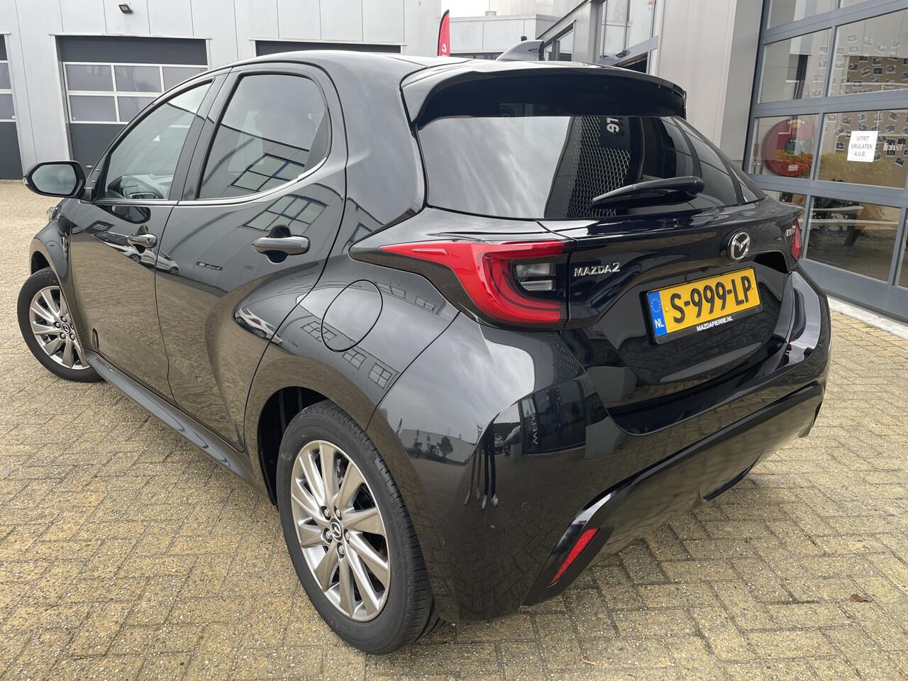 Mazda 2 Hybrid 1.5 Select 93 PK AUTOMAAT NAVI VIA APPLE CARPLAY / ANROID | ACHTERUITRIJCAMERA | E.C.C CRUISE CONTROL | PARKEERSENSOREN V+A | WINTERPAKKET