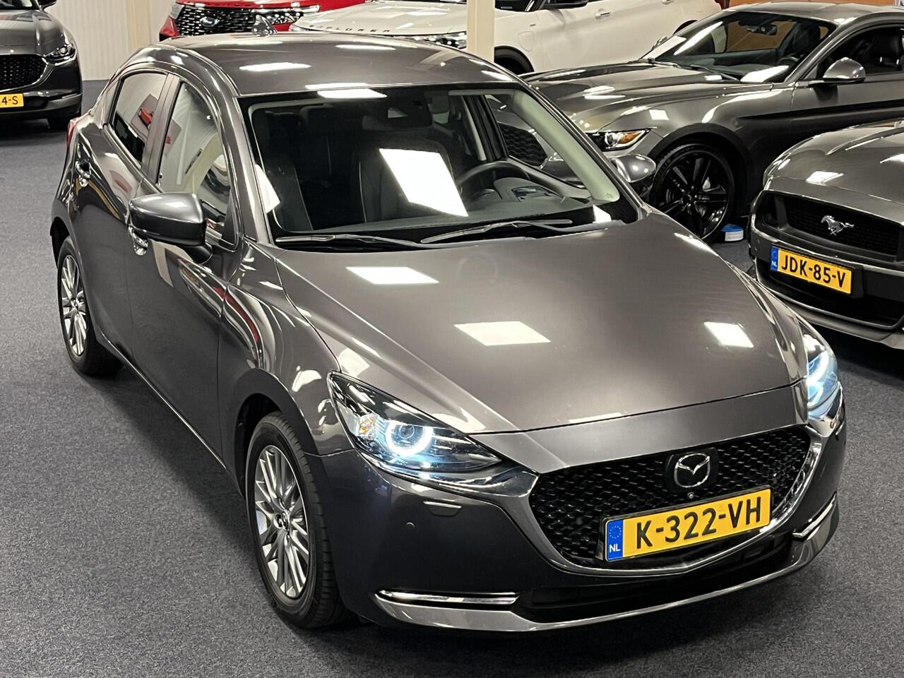Mazda 2 1.5i SkyActiv-G Signature 90PK Leder Navi DAB+ Apple CarPlay 360 Camera Head Up Display PDC