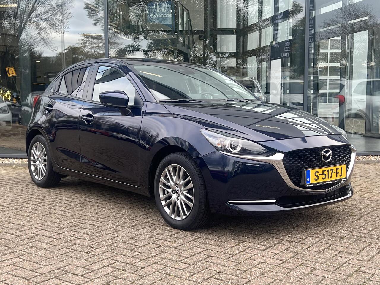 Mazda 2 1.5 Skyactiv-G Luxury 1e EIGENAAR | NED. AUTO| DEALER ONDERHOUDEN | * 6 JAAR GARANTIE | PARKEERSENSOREN ACHTER | CARPLAY | STOEL- EN STUURVERWARMING | CLIMATE CONTROL | KEYLESS |