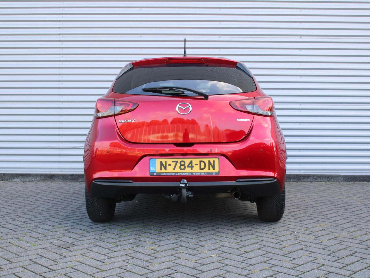 Mazda 2 1.5 Skyactiv-G Comfort | Trekhaak | Automaat | CarPlay | 15" LM | Cruise | PDC | Airco | LED |
