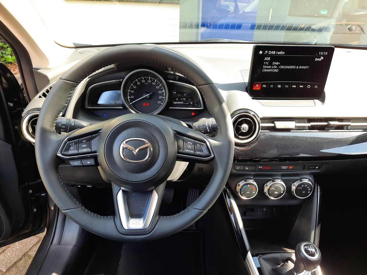 Mazda 2 1.5 e-SkyActiv-G 90 Exclusive-Line stoel/stuur verw. cruise