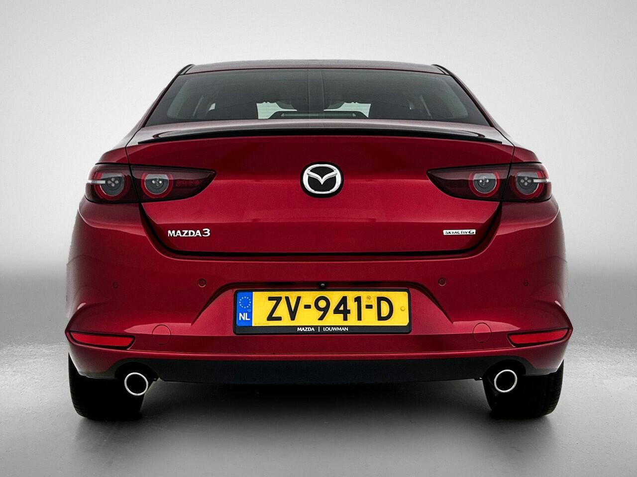 Mazda 3 2.0 e-SkyActiv-G M Hybrid 122 Luxury | Leer | Bose | 360 camera