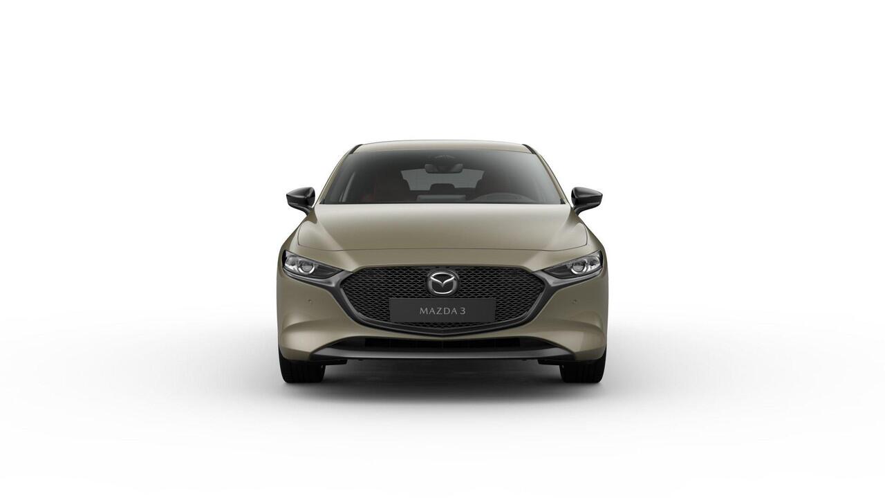 Mazda 3 Nagisa | 7-inch digitale meterset | Achteruitrijcamera | Active Driving Display (ADD), projectie in de voorruit: kleuren head-up display met belangrijkste rij-informatie