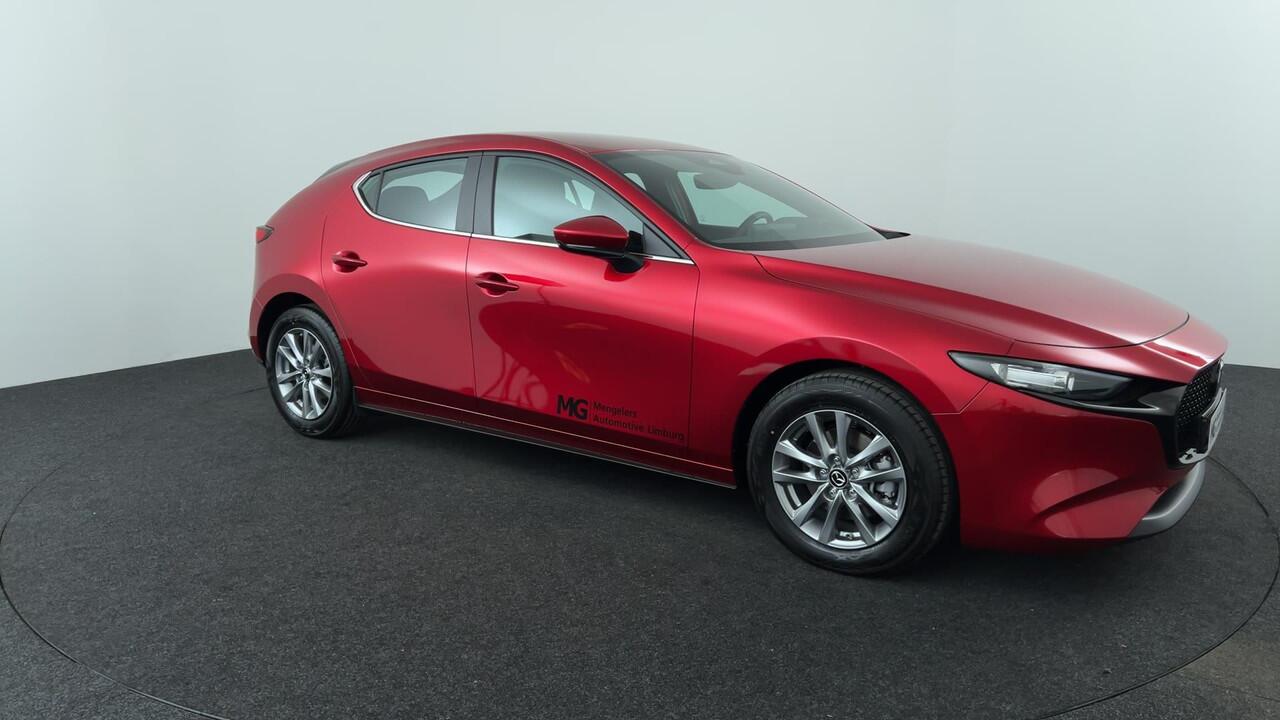 Mazda 3 2.5 e-SkyActiv-G M Hybrid 140 Prime-line Automaat | Rijklaar | Navigatie | Sensoren achter | Achteruitrijcamera