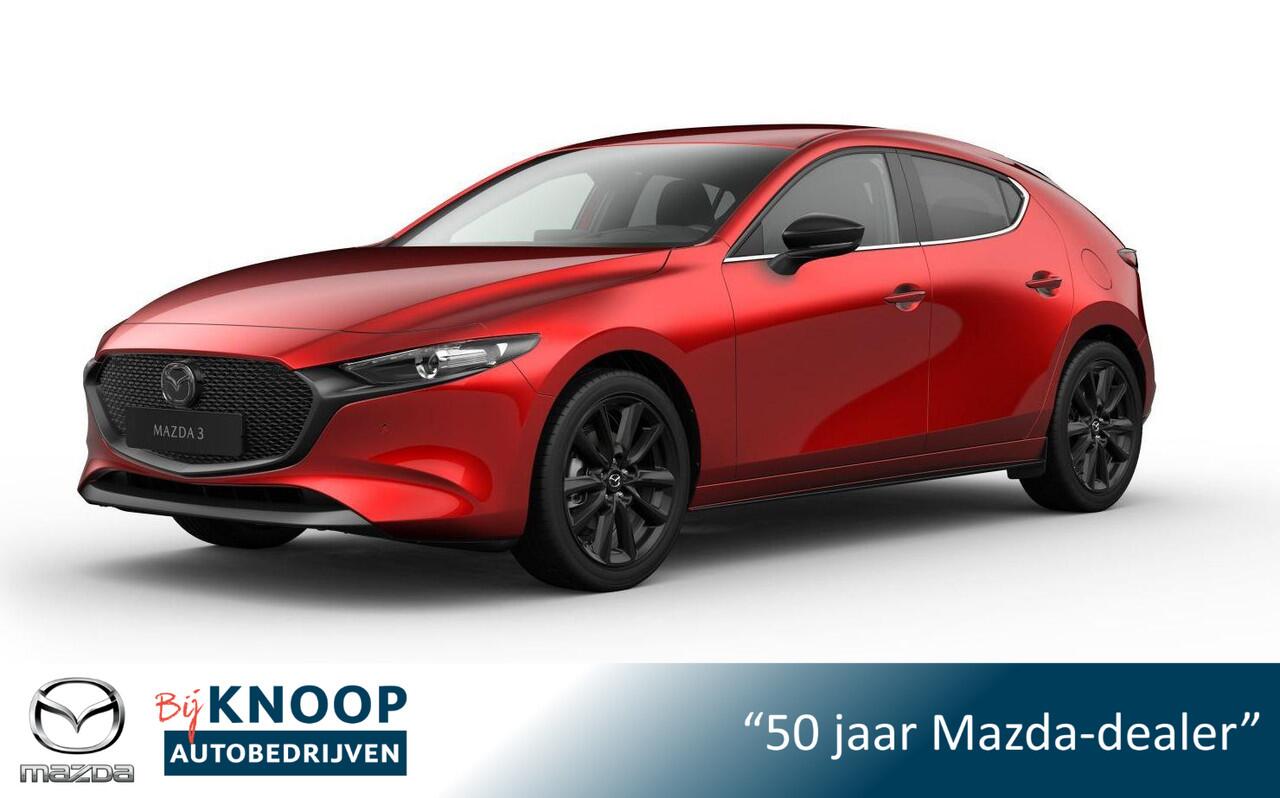 Mazda 3 2.5 e-SkyActiv-G M Hybrid 140 Homura | ¤ 3.000,- VOORRAADKORTING