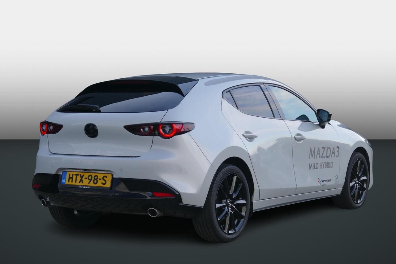 Mazda 3 2.5 e-SkyActiv-G M Hybrid 140 Nagisa | Demo | Black line | RIJKLAARPRIJS!