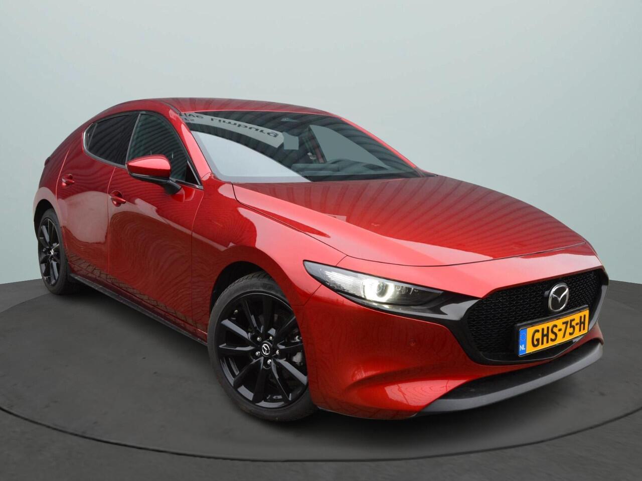 Mazda 3 e-SkyActiv-G M Hybrid 150 Exclusive-line Automaat | Rijklaar | Apple carplay | Parkeersensor | Stoelverwarming
