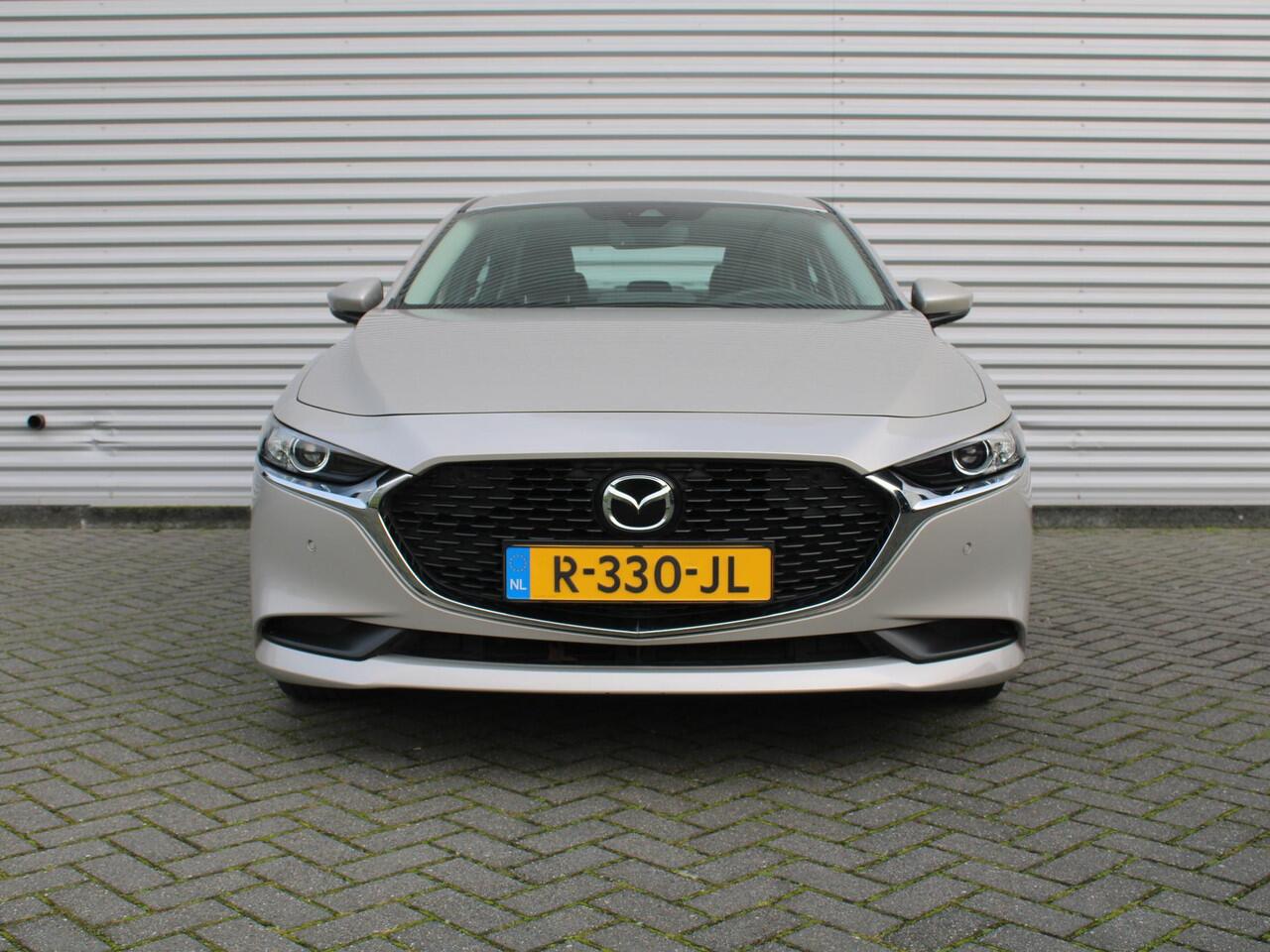 Mazda 3 2.0 e-SkyActiv-G M Hybrid 122PK 6MT Comfort | BTW Auto | Navi | Leder | Keyless | Camera | Elek. Stoelvers. |