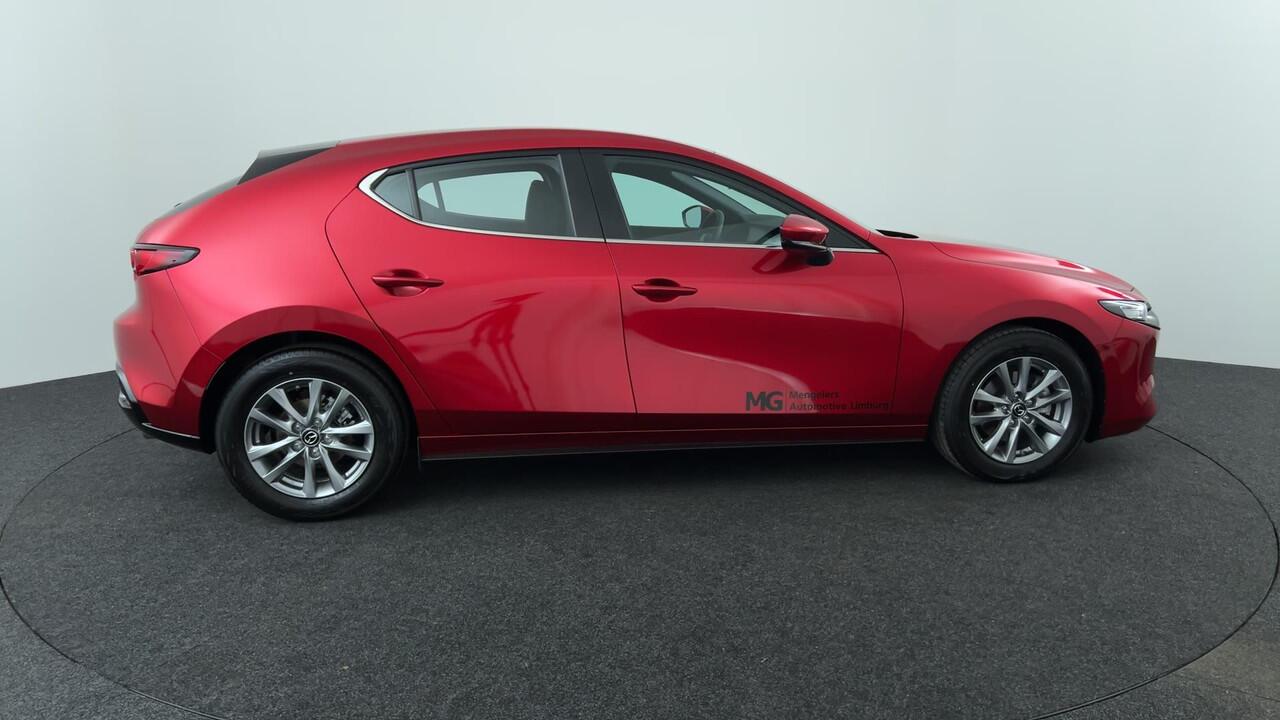 Mazda 3 2.5 e-SkyActiv-G M Hybrid 140 Prime-line Automaat | Rijklaar | Navigatie | Sensoren achter | Achteruitrijcamera