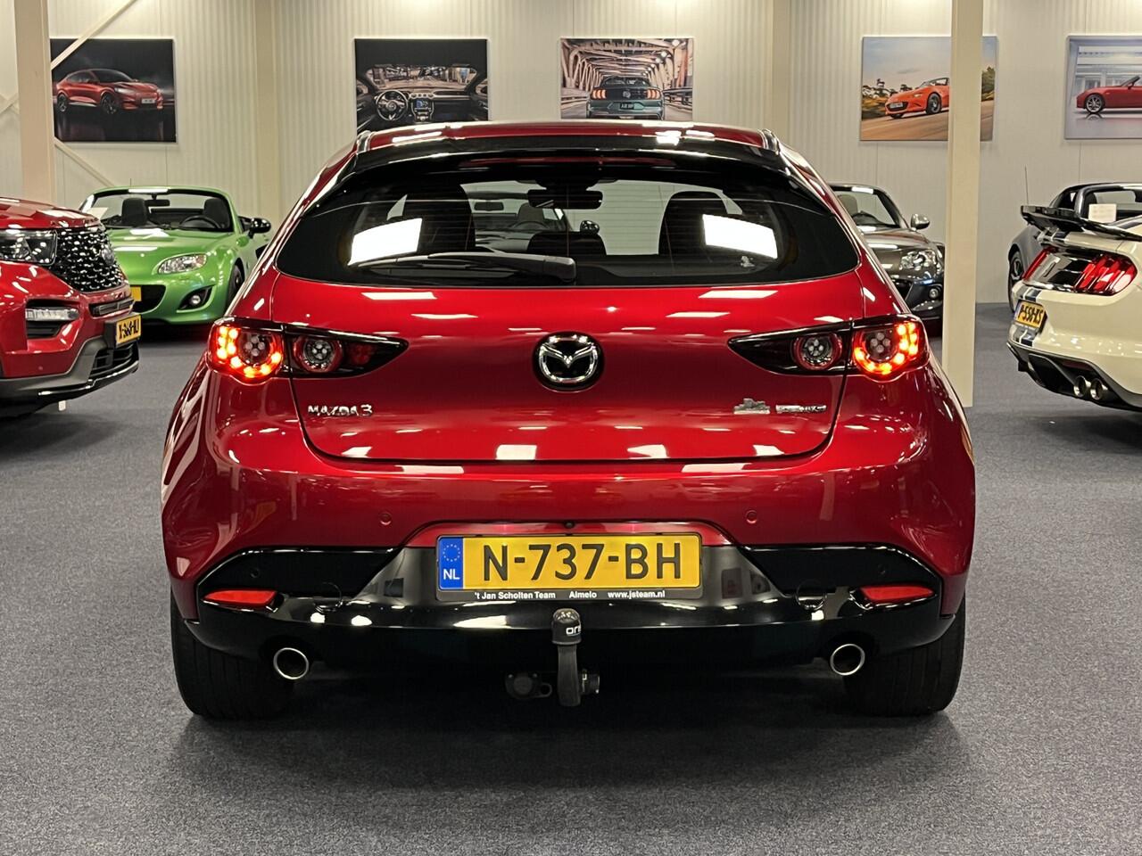 Mazda 3 Hatchback 2.0 e-SkyActiv-G 122PK M Hybrid Comfort 18inch Adaptive Cruise Head Up Display Camera Trekhaak