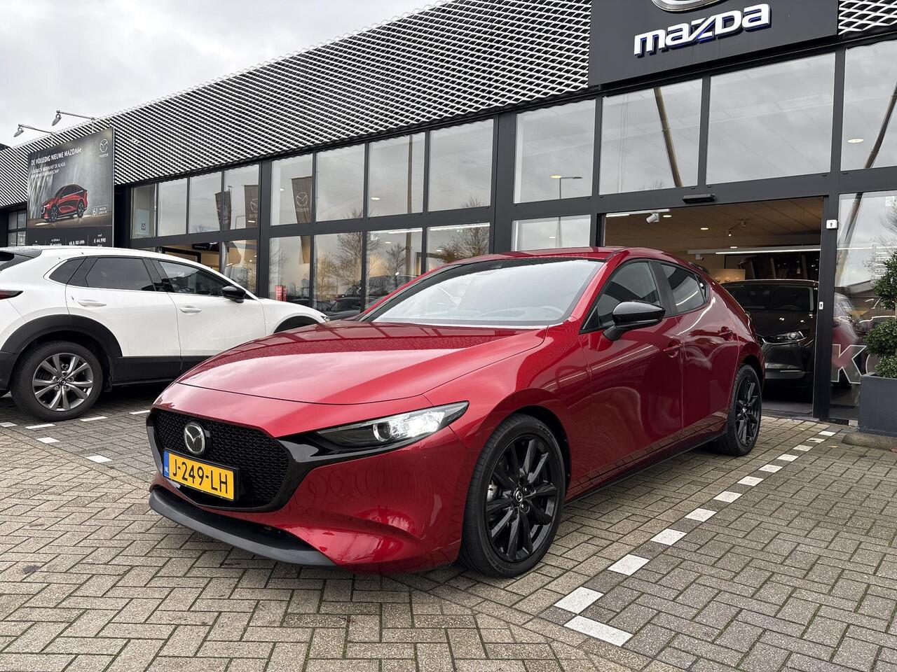 Mazda 3 2.0 e-SkyActiv-X M Hybrid 180 Dealer Onderhouden / Apple Carplay-Android Auto