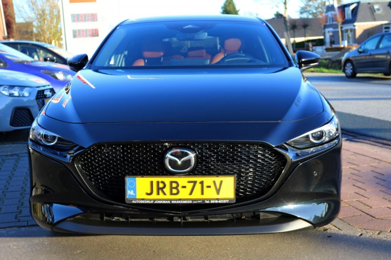 Mazda 3 2.5 e-SkyActiv-G M Hybrid 140 Nagisa,Black line ,RIJKLAARPRIJS!