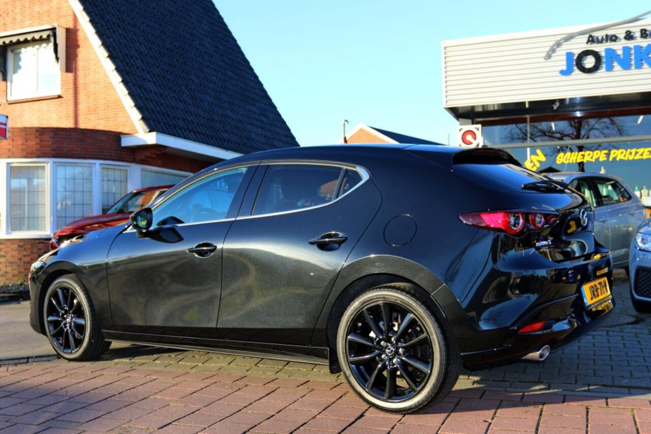 Mazda 3 2.5 e-SkyActiv-G M Hybrid 140 Nagisa,Black line ,RIJKLAARPRIJS!