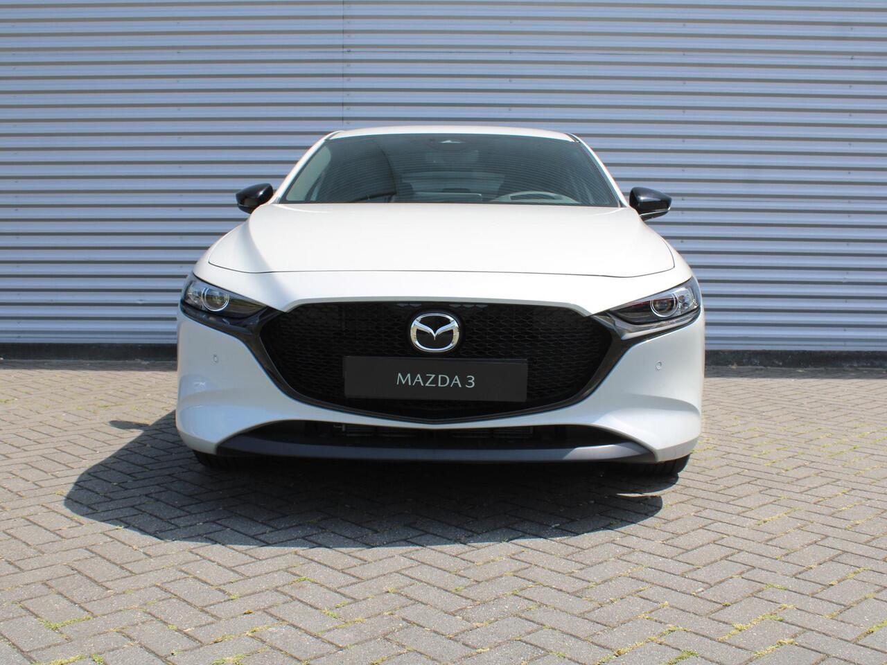 Mazda 3 2.0 e-SkyActiv-G M Hybrid 150 Homura | Nieuw | Hoge korting | Uit voorraad leverbaar |